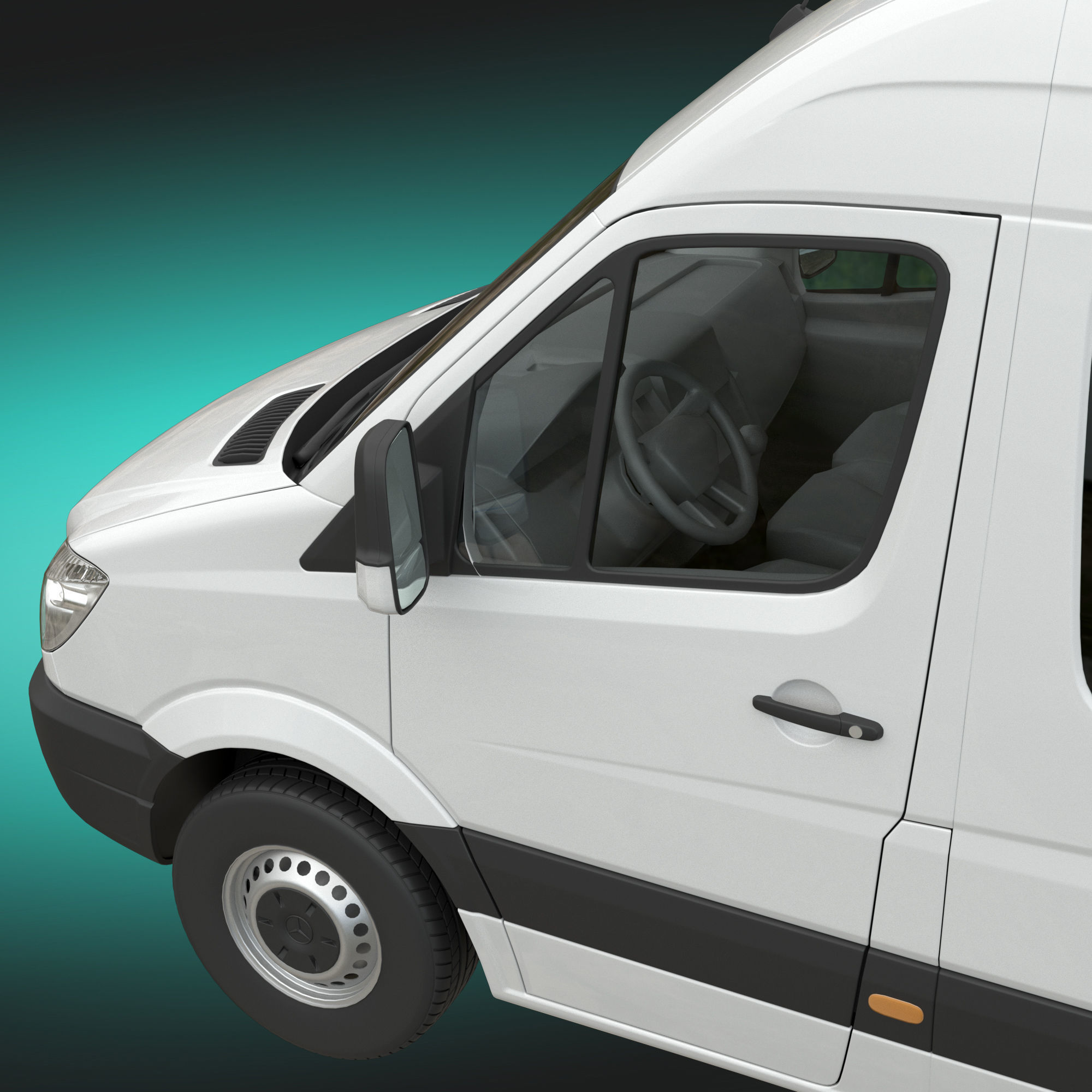 Mercedes-Benz Sprinter Minibus L4H2 3D model_6