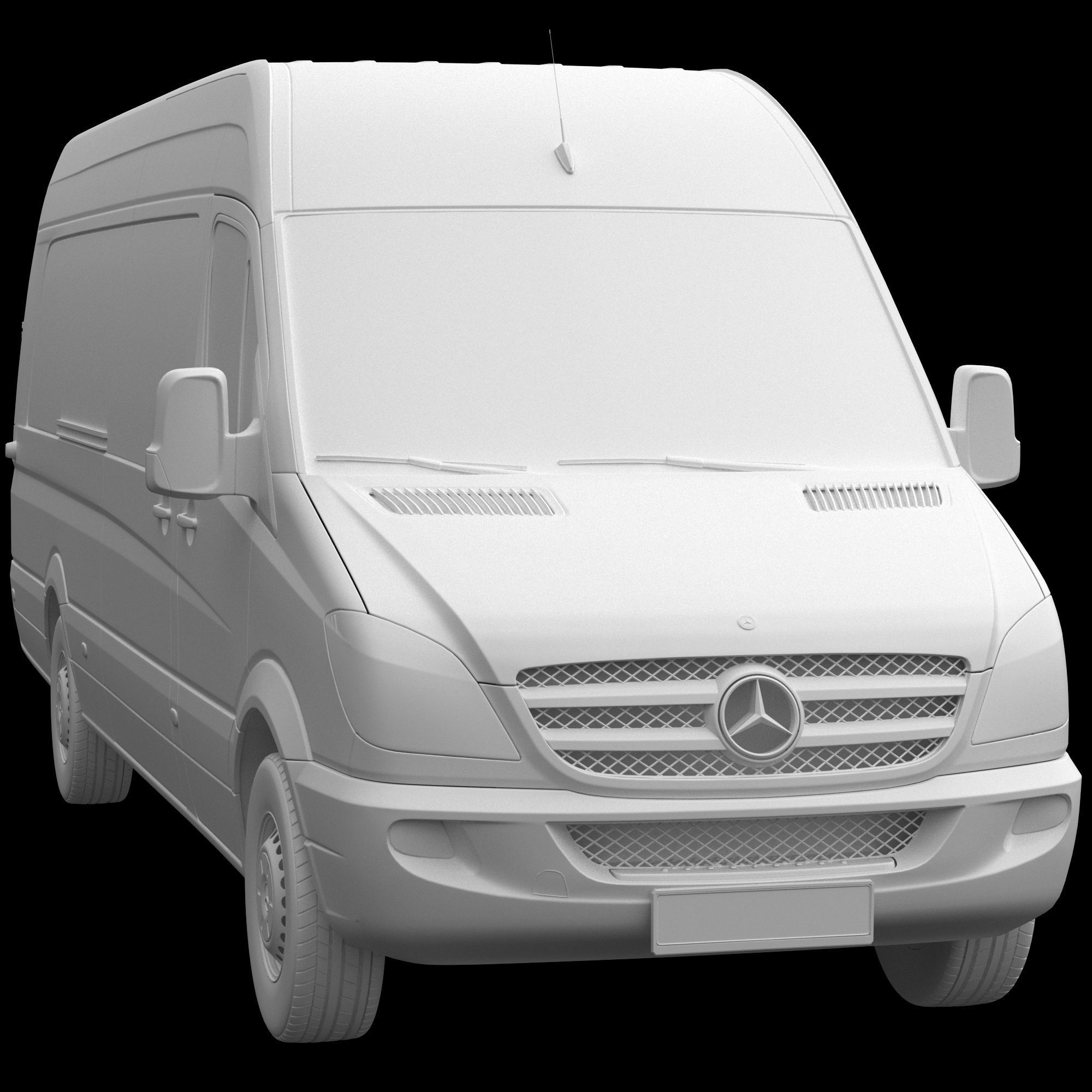Mercedes-Benz Sprinter Minibus L4H2 3D model_12