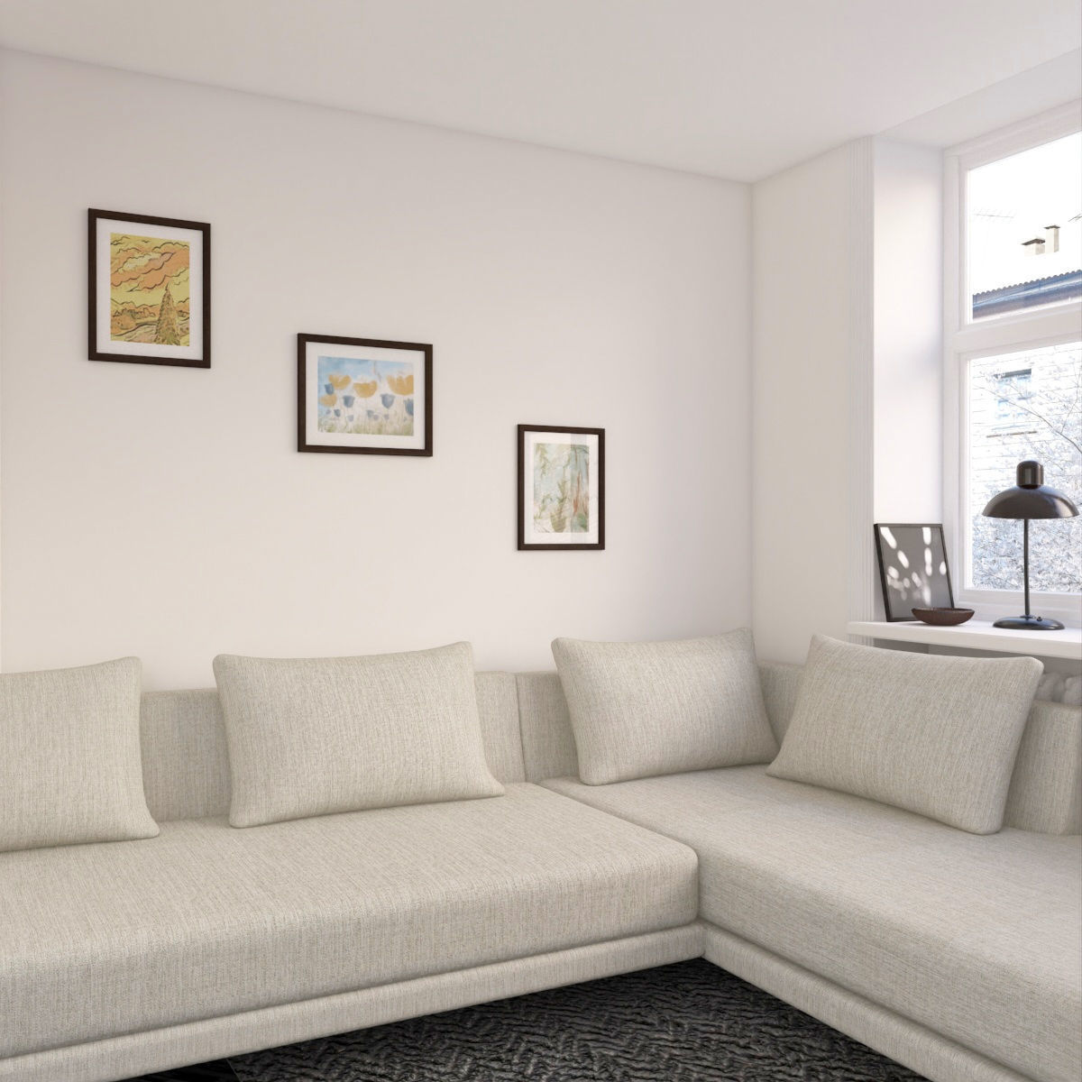 Painting Artwork Pack 3D model_8