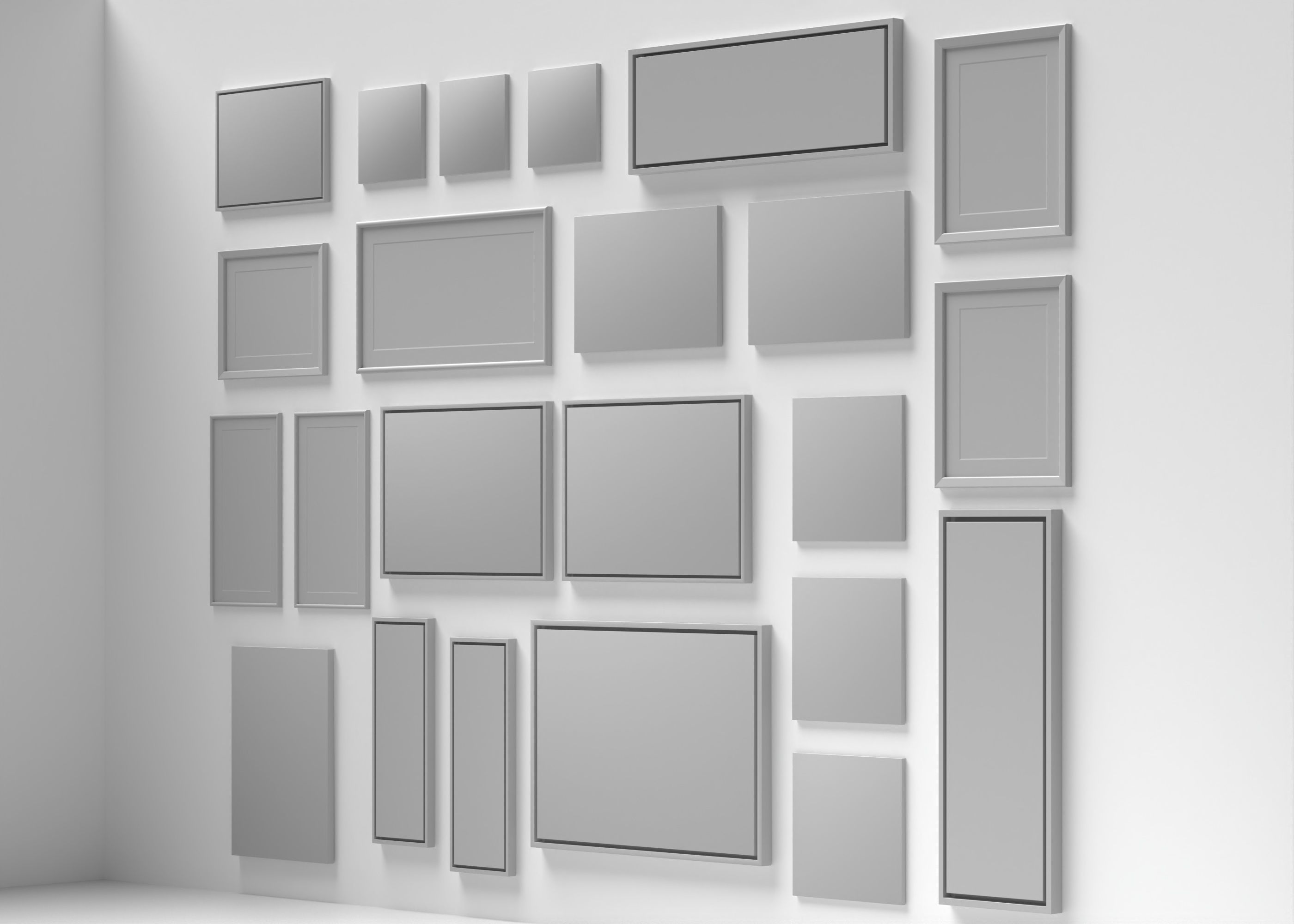 Painting Artwork Pack 3D model_3