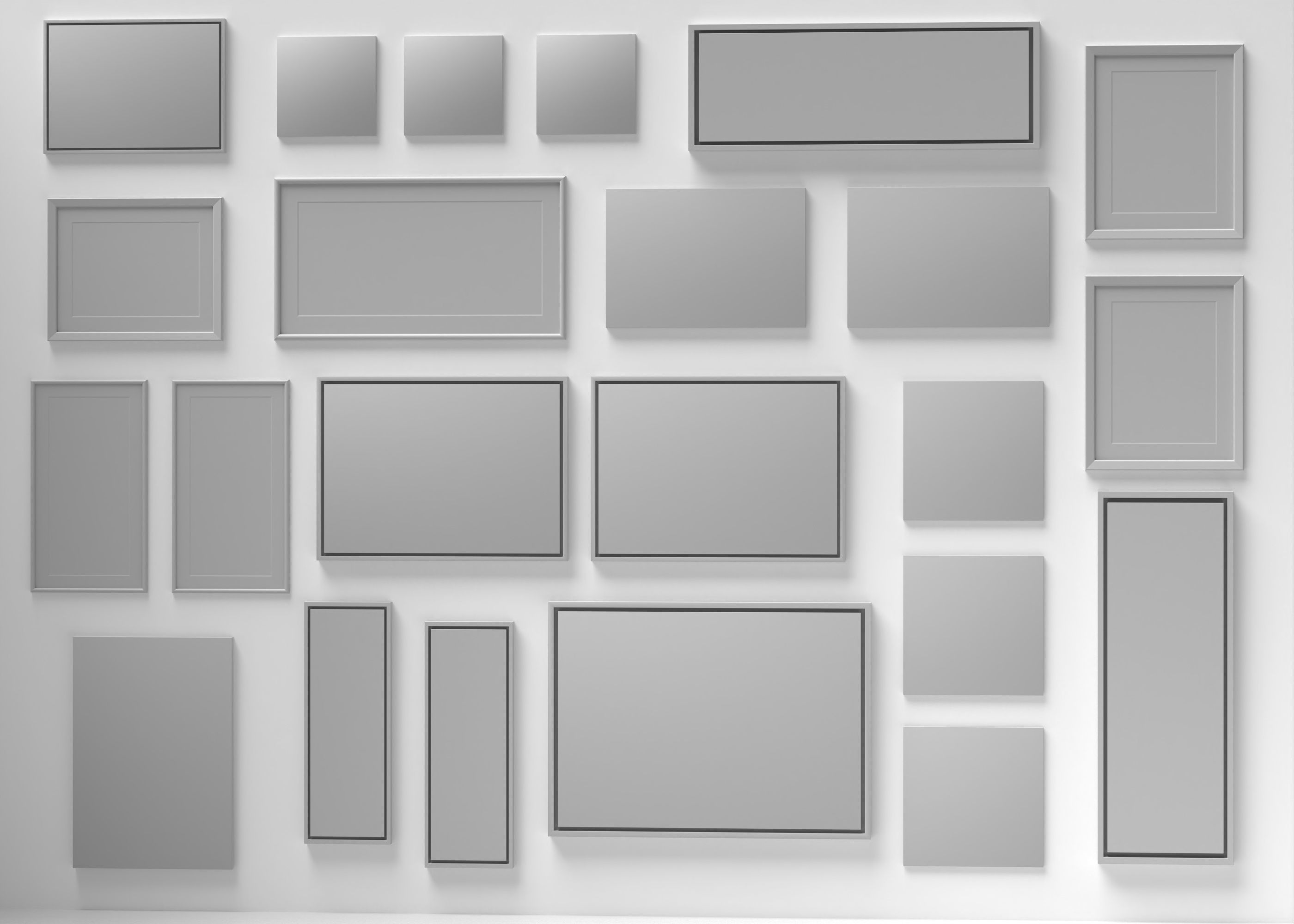 Painting Artwork Pack 3D model_1