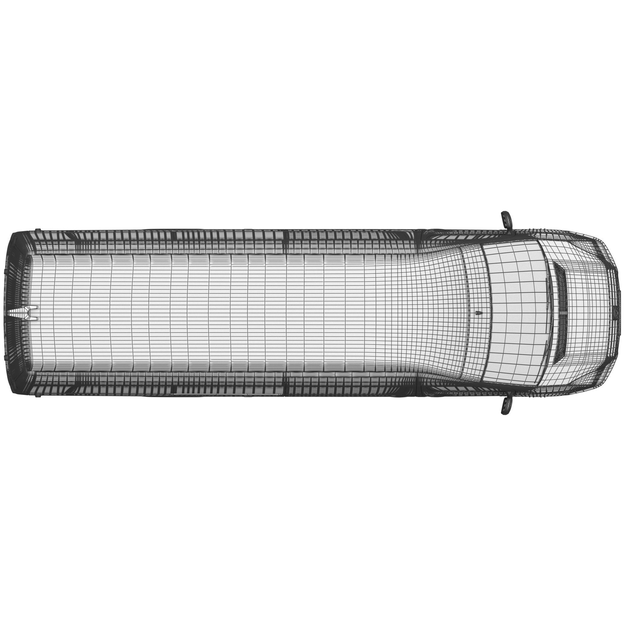 VW Crafter 2011 minibus MAXI 3D model_20