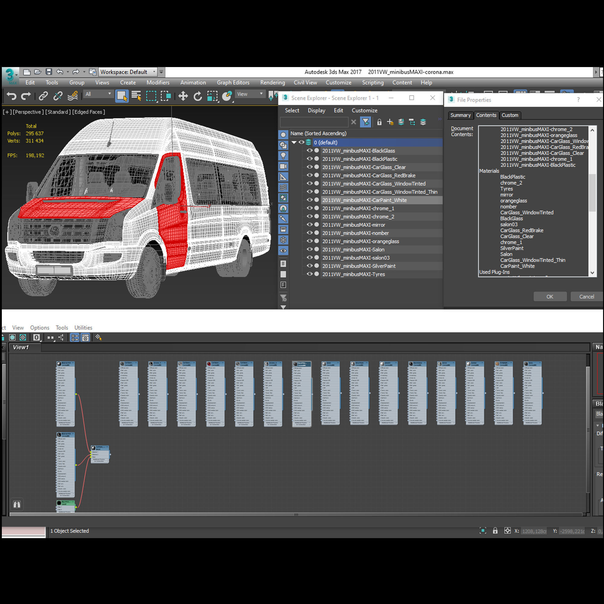 VW Crafter 2011 minibus MAXI 3D model_21