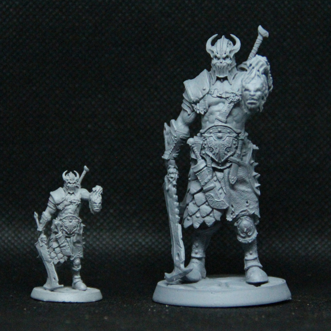 Orc Slayer 3D print model_3