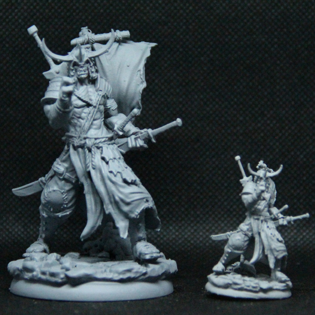 Orc Samurai 3D print model_3