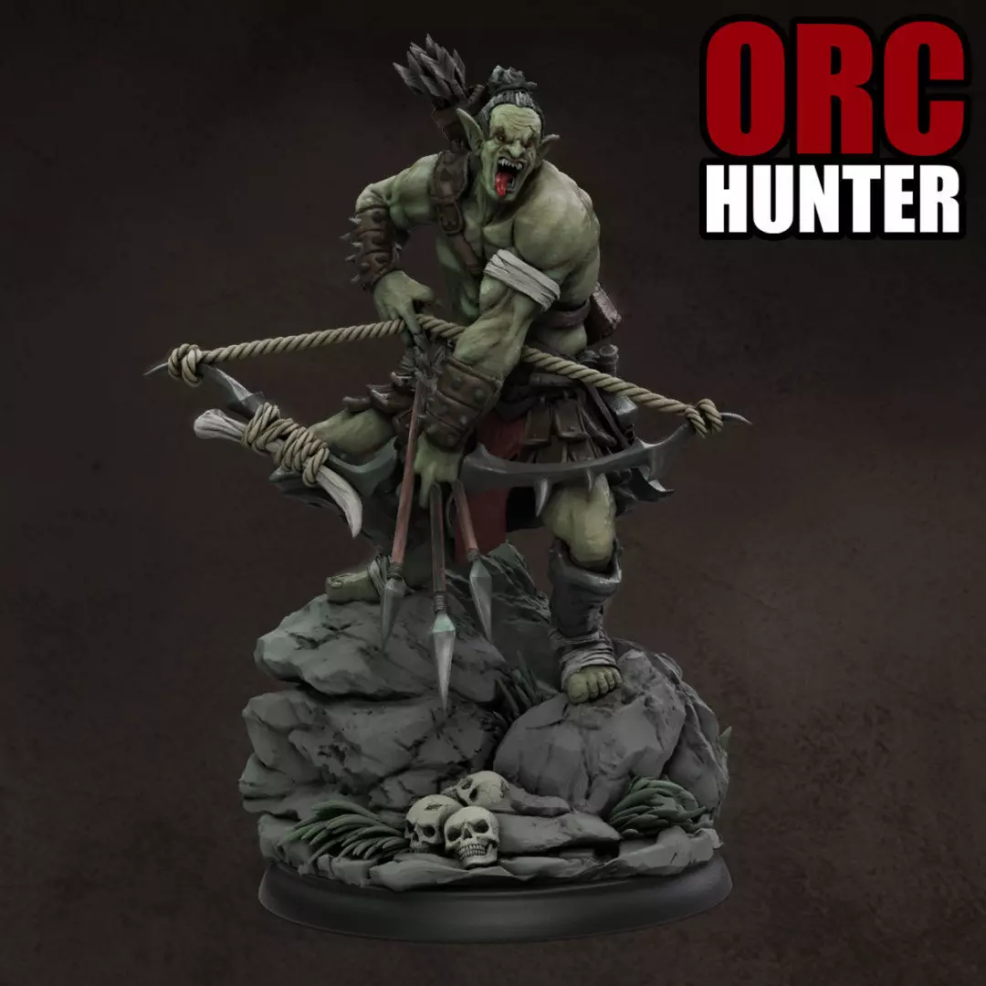 Orc Hunter 3D print model