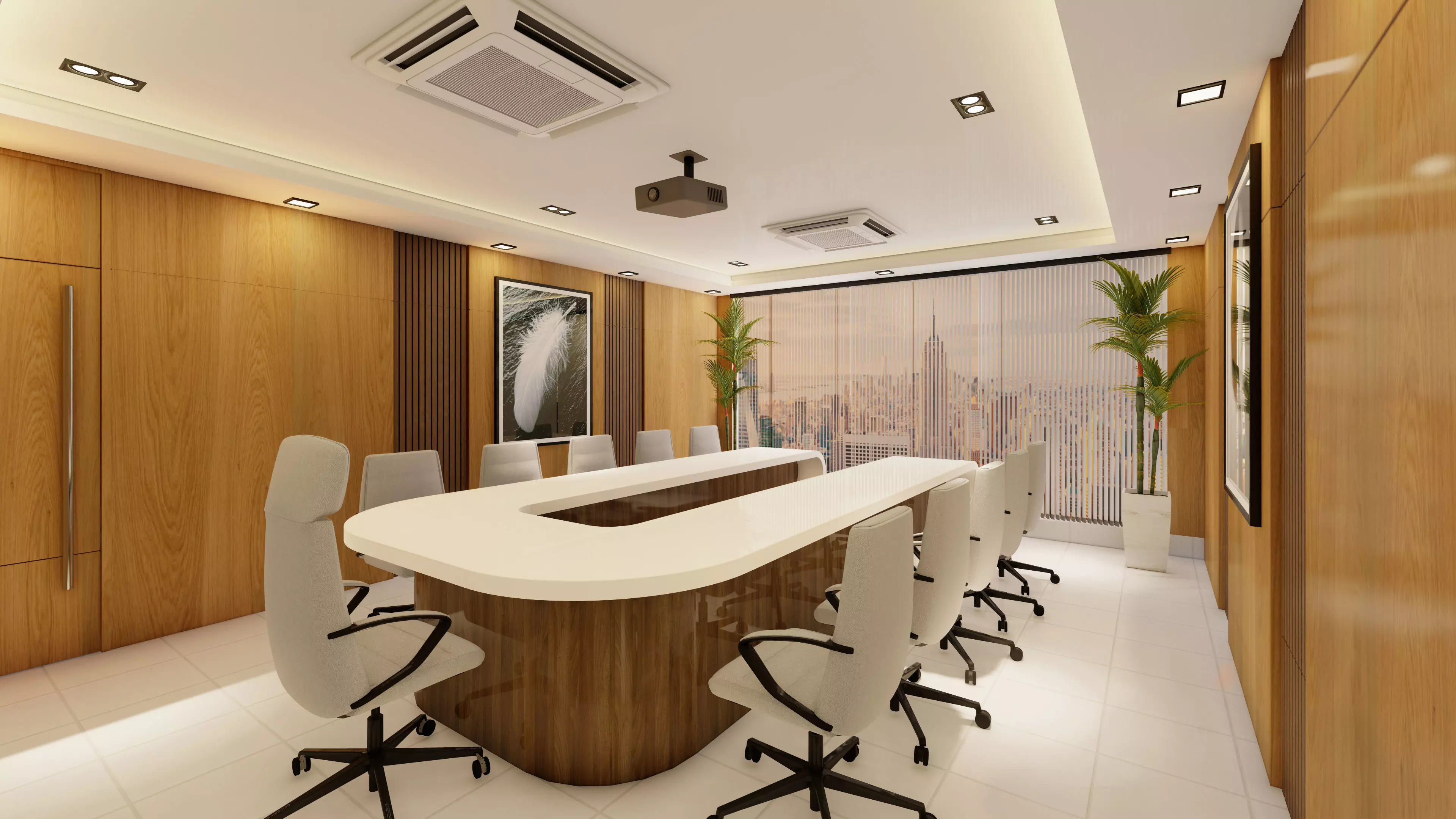 Conference room  3D model_0