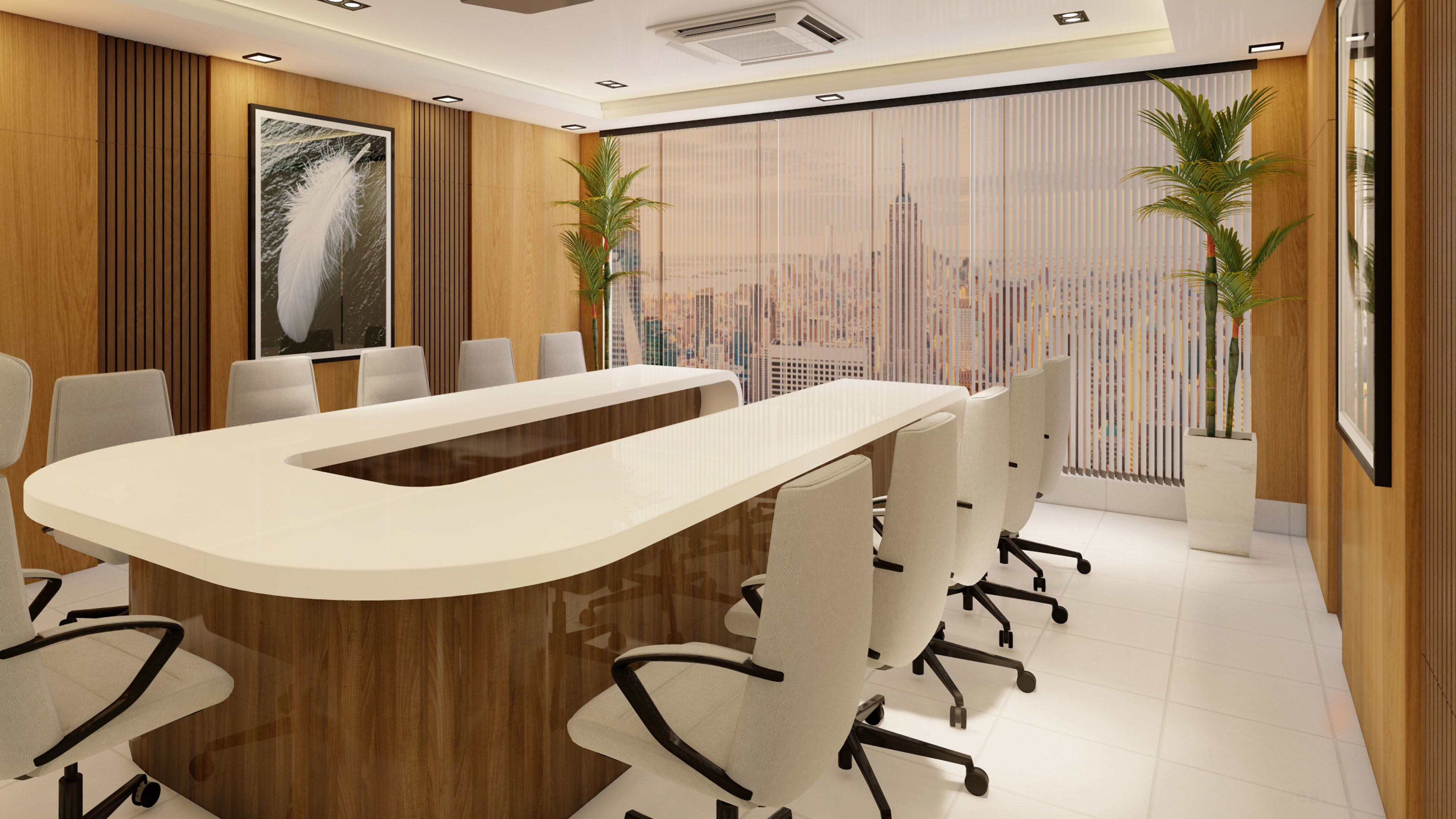 Conference room  3D model_4