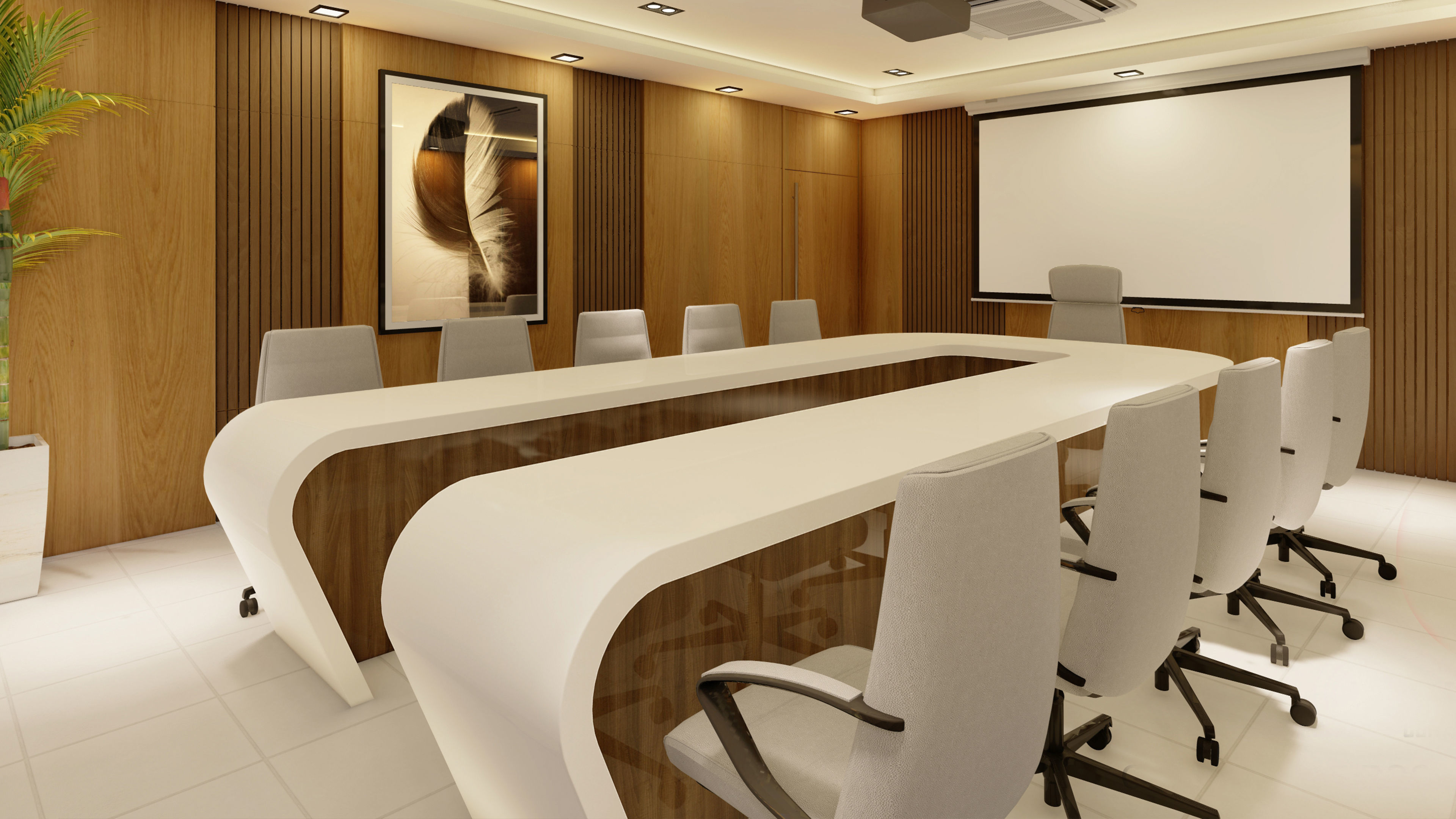 Conference room  3D model_5