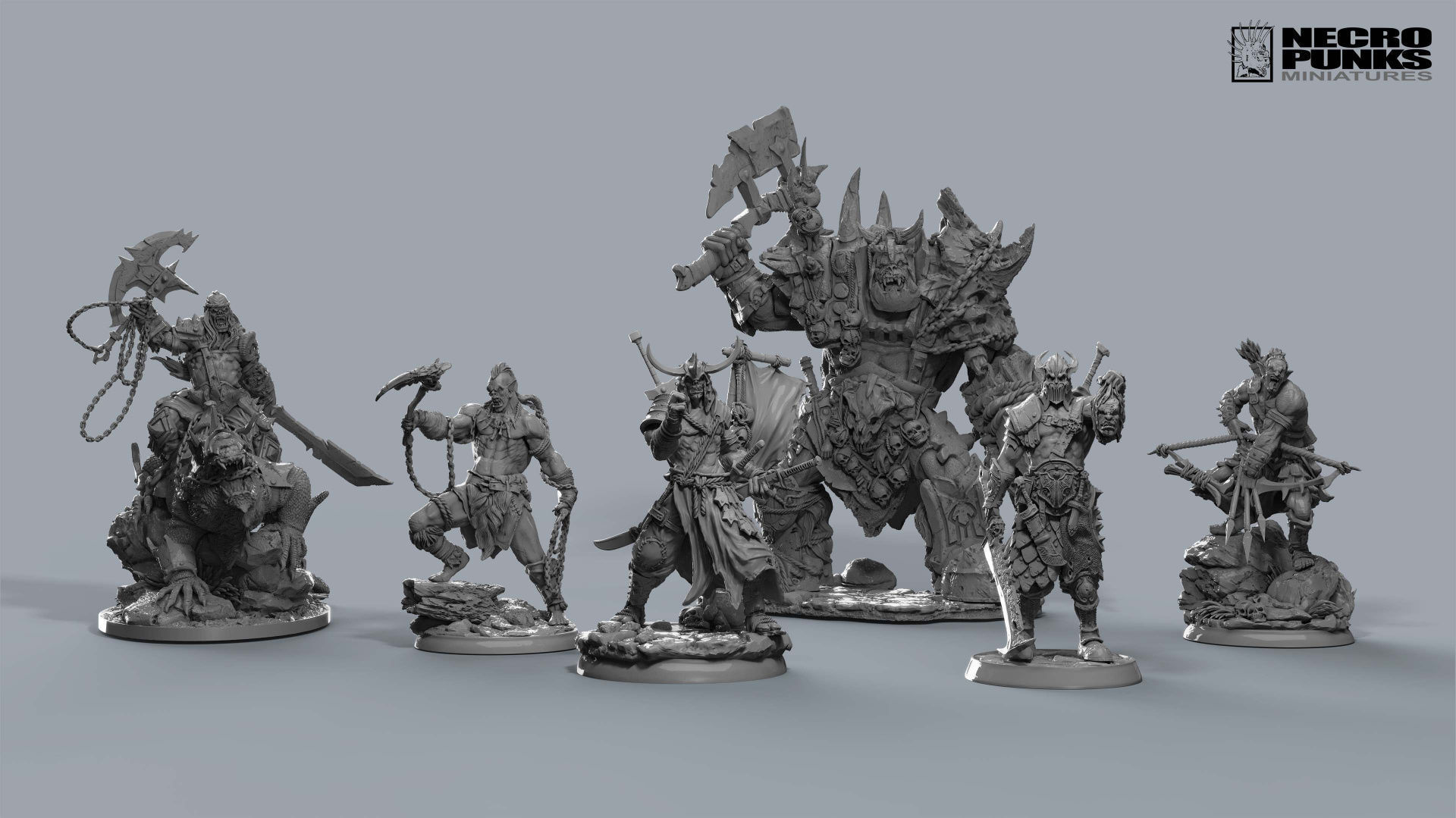 Bundle 01 - Orc Arena 3D print model_3