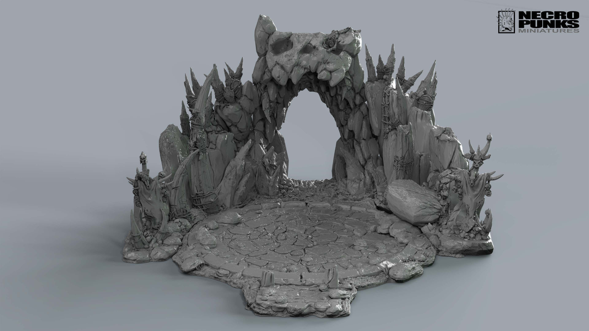 Bundle 01 - Orc Arena 3D print model_16