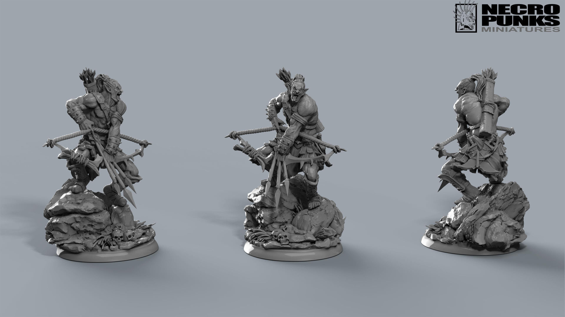 Bundle 01 - Orc Arena 3D print model_12