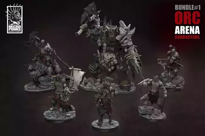 Orc Arena -Characters