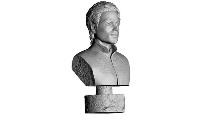 MICHAEL JACKSON bust for 3D print STL 3D print model