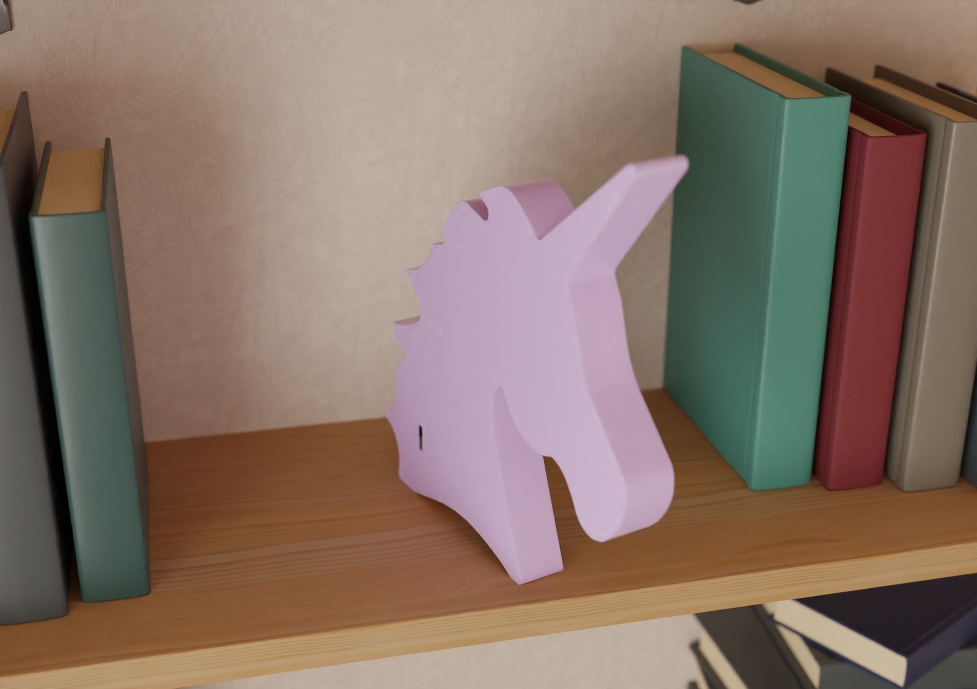 Unicorn-shaped Nightlight 3D model_11
