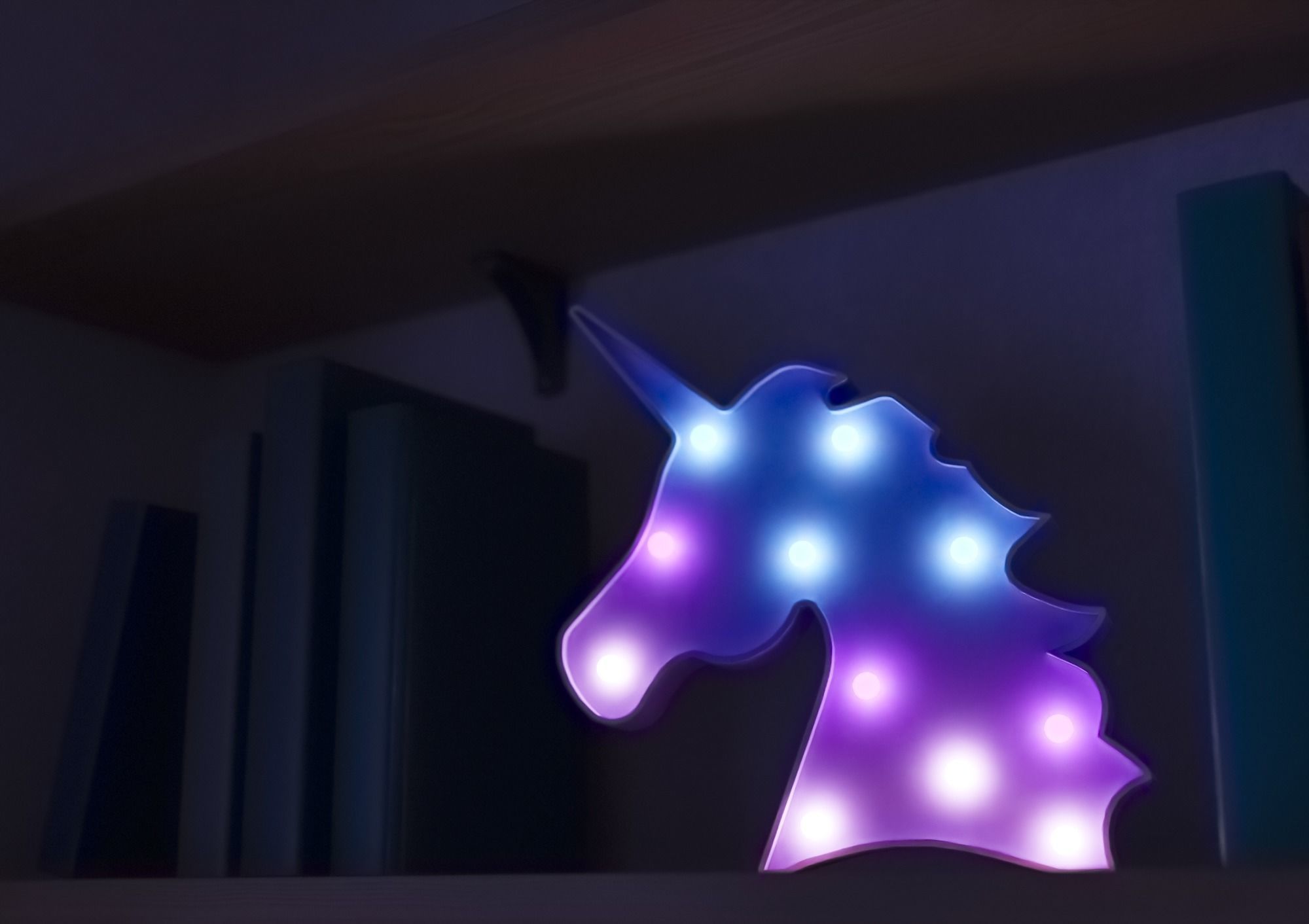 Unicorn-shaped Nightlight 3D model_6