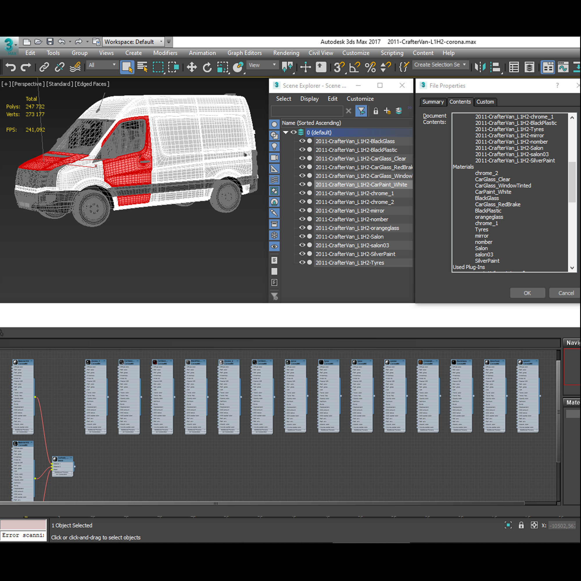 VW Crafter 2011 PanelVan L1H2 3D model_21