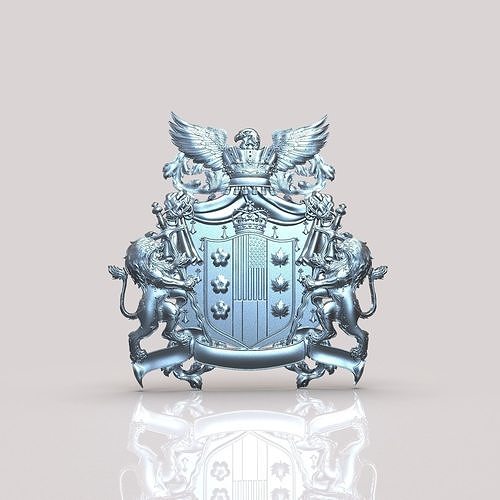 Coat of Arms 3D print model