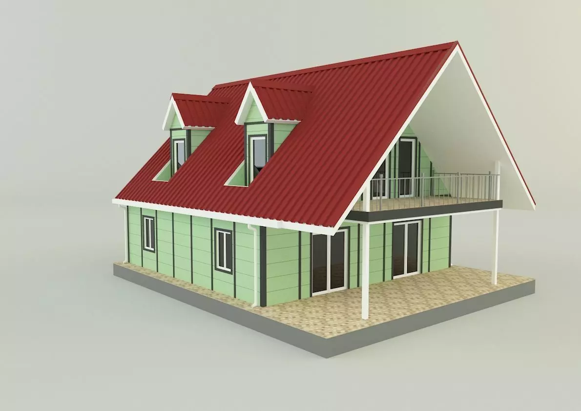 villa 61 model 3D model_0