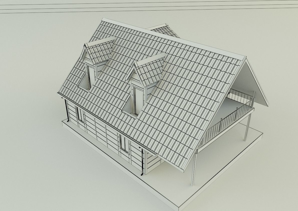 villa 61 model 3D model_11