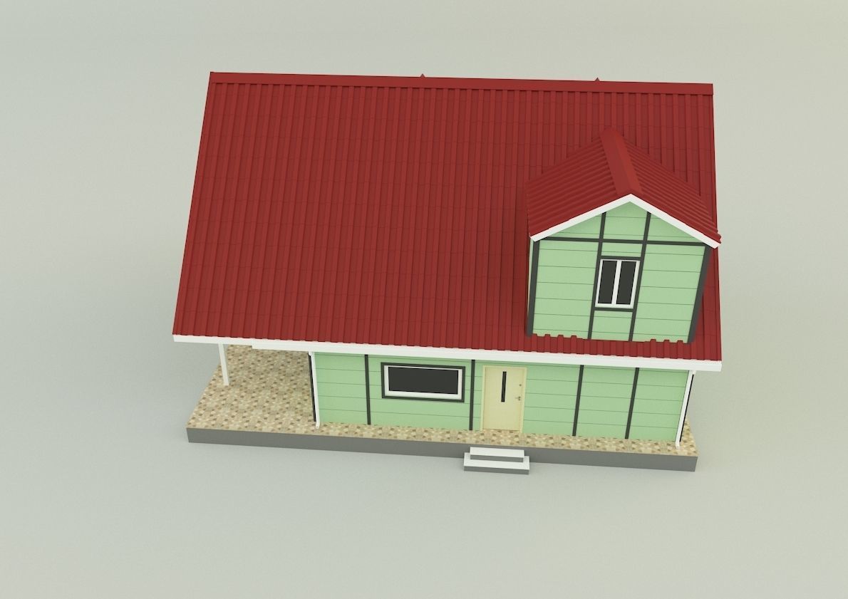 villa 61 model 3D model_7