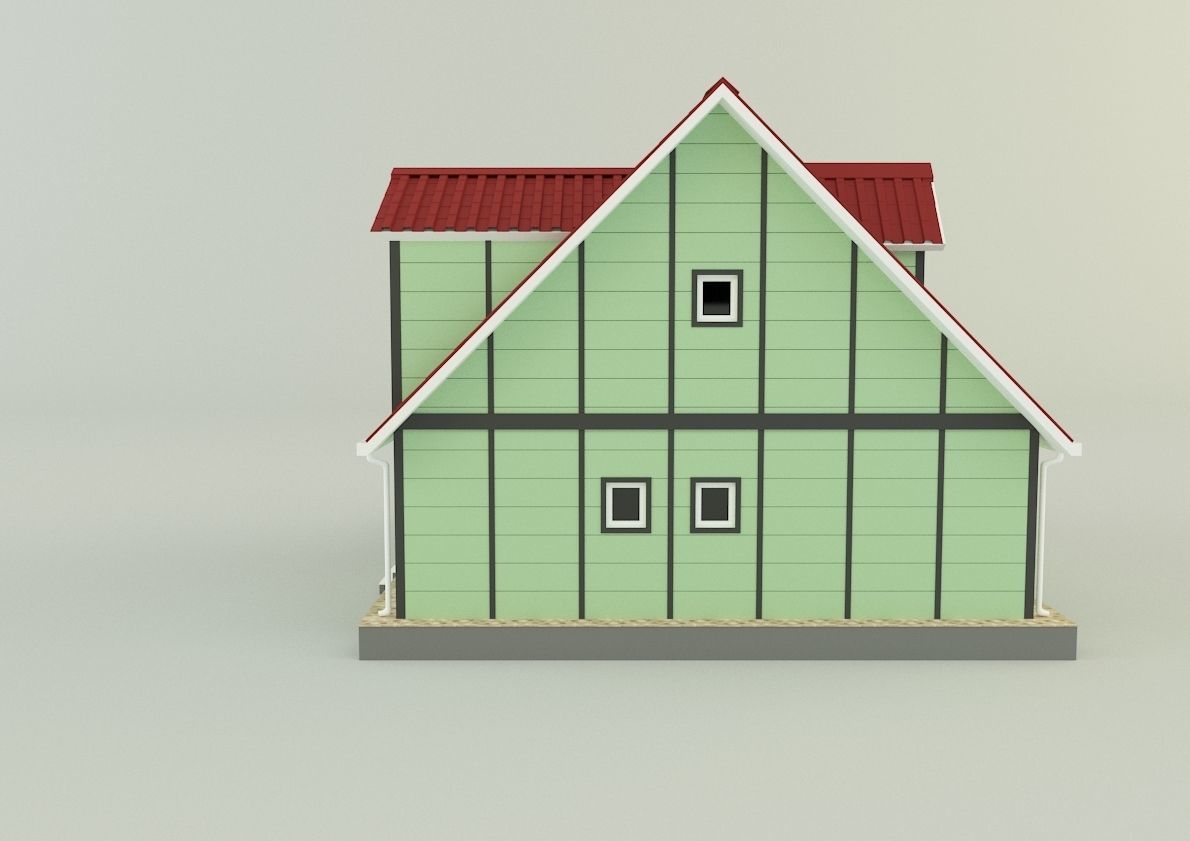 villa 61 model 3D model_4