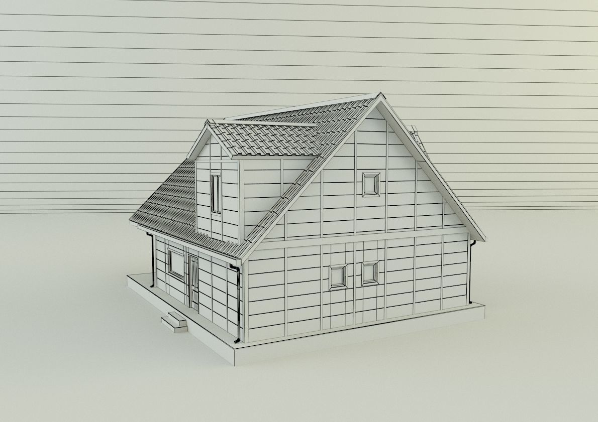 villa 61 model 3D model_13