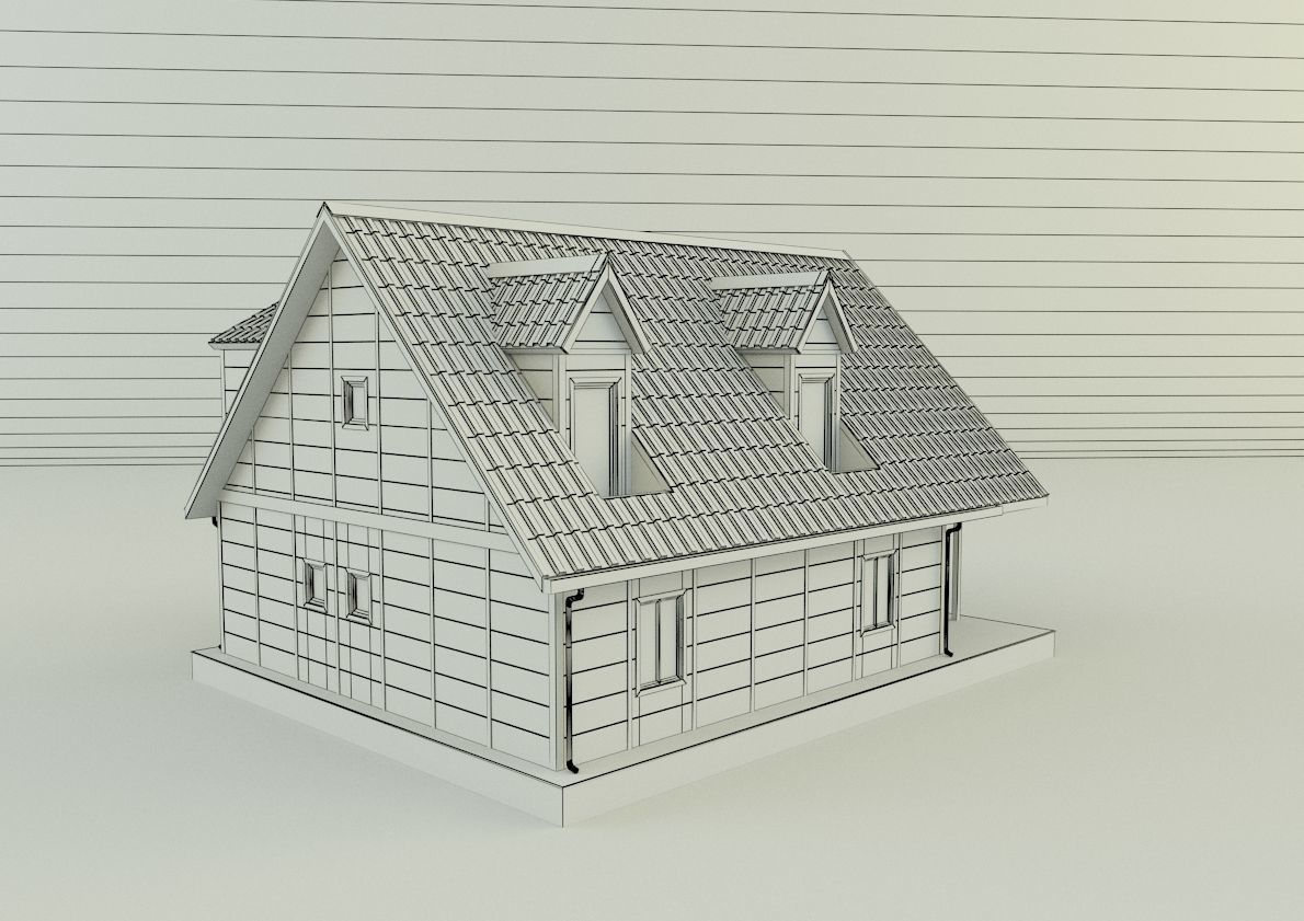 villa 61 model 3D model_14