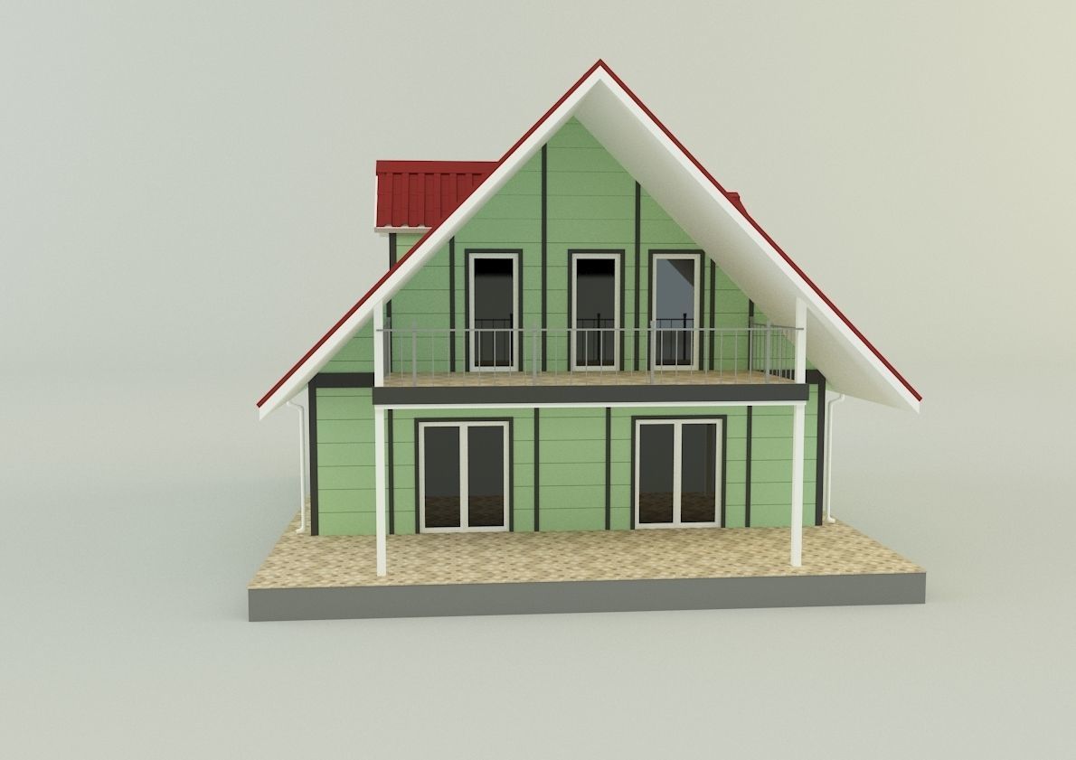 villa 61 model 3D model_1