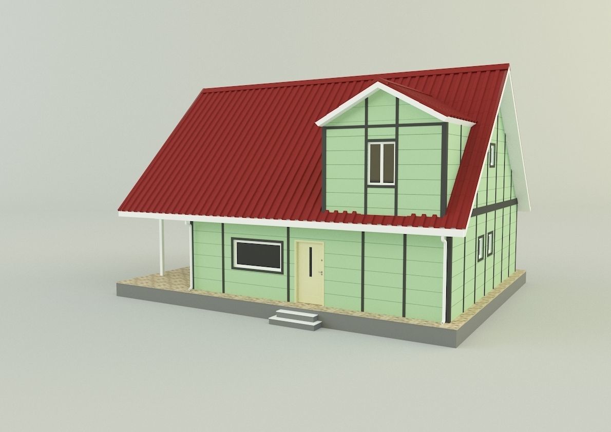 villa 61 model 3D model_3