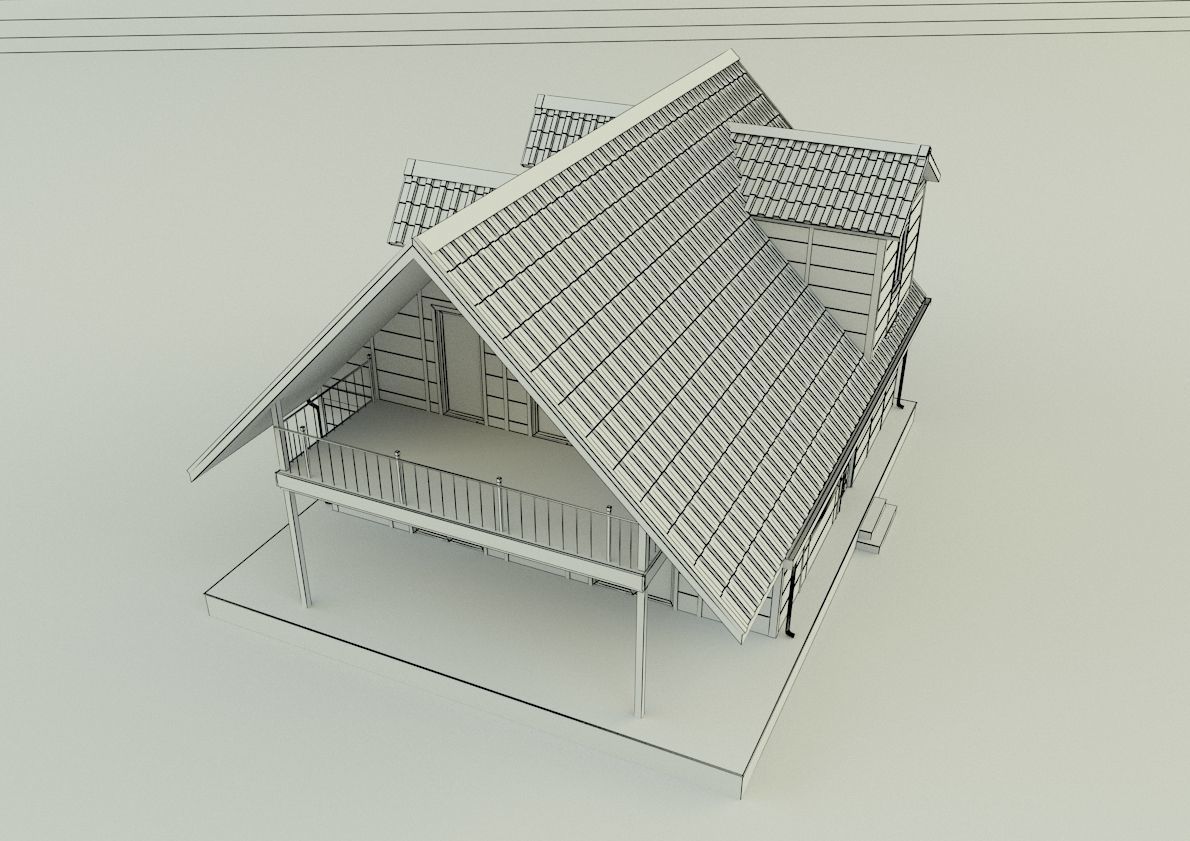 villa 61 model 3D model_12