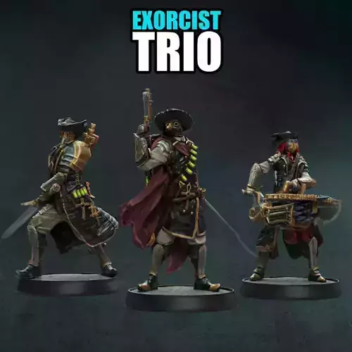 Exorcist Trio 3D print model