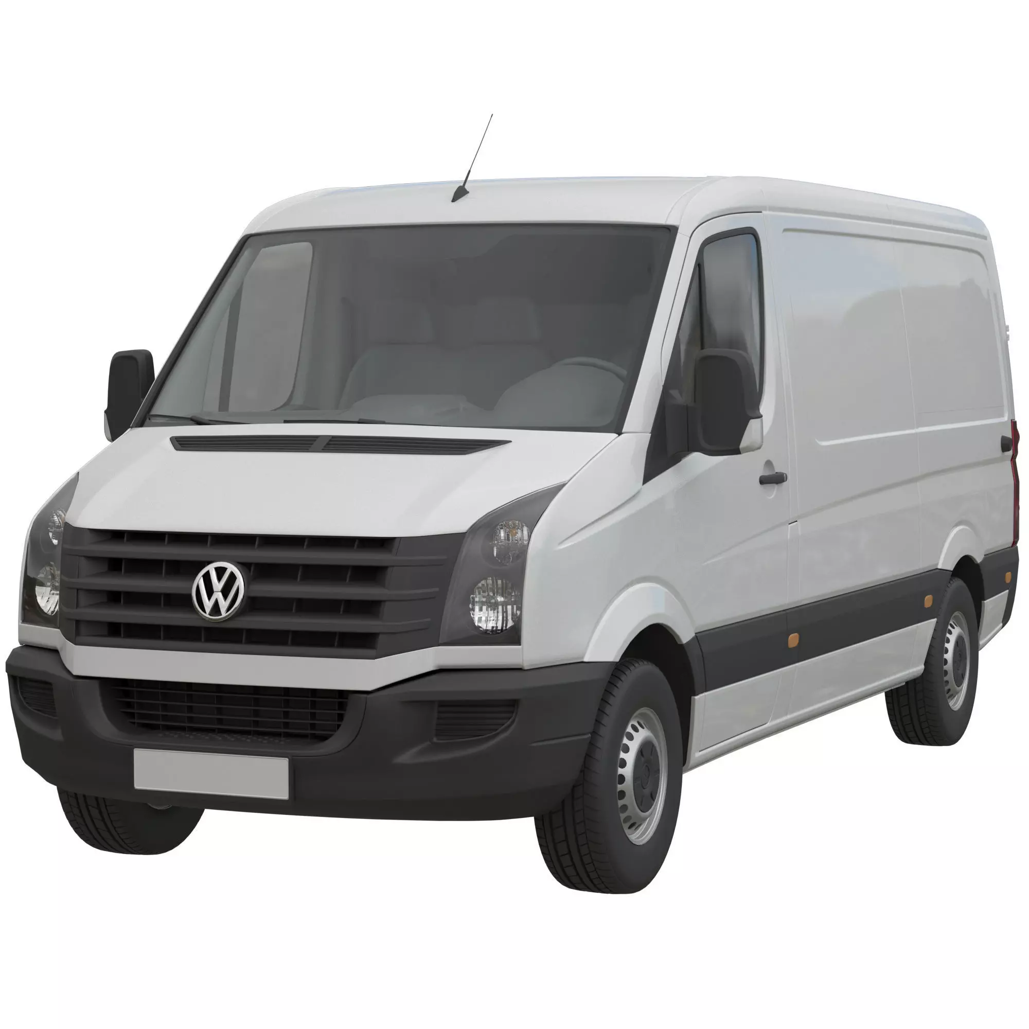 VW CrafterVan 2011 L2H1 3D model