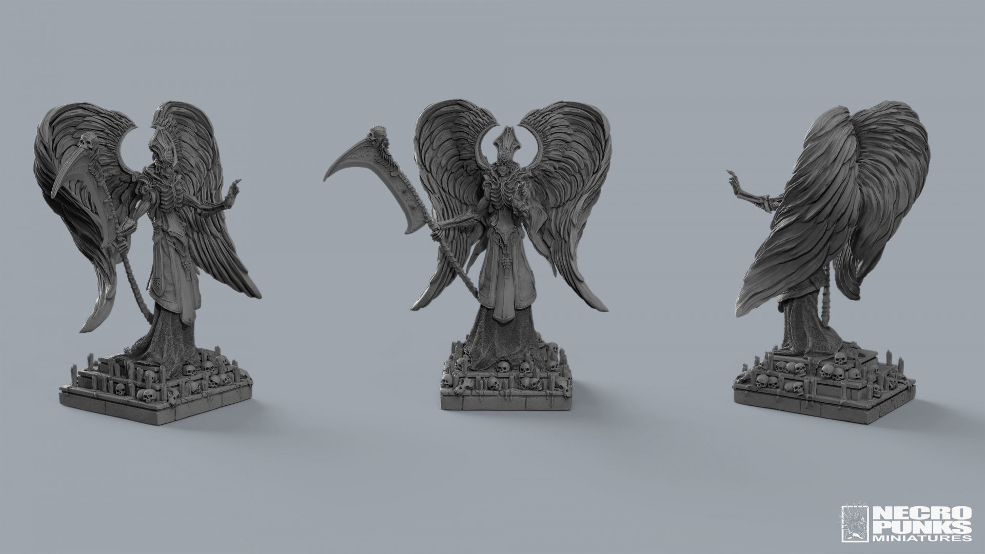 Fallen Angel 3D print model_2