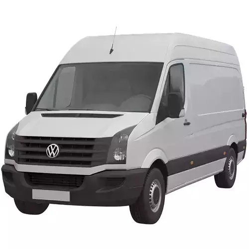 VW CrafterVan 2011 L2H2 3D model