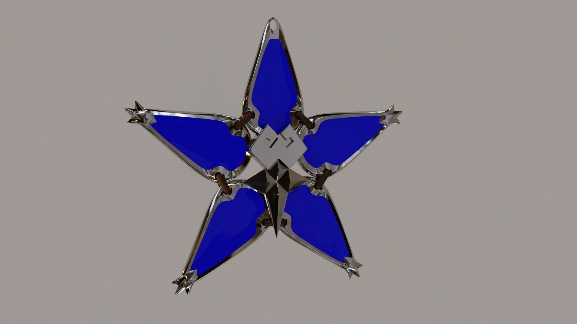 Kingdom Hearts - Aqua Wayfinder 3D model 3D printable | CGTrader