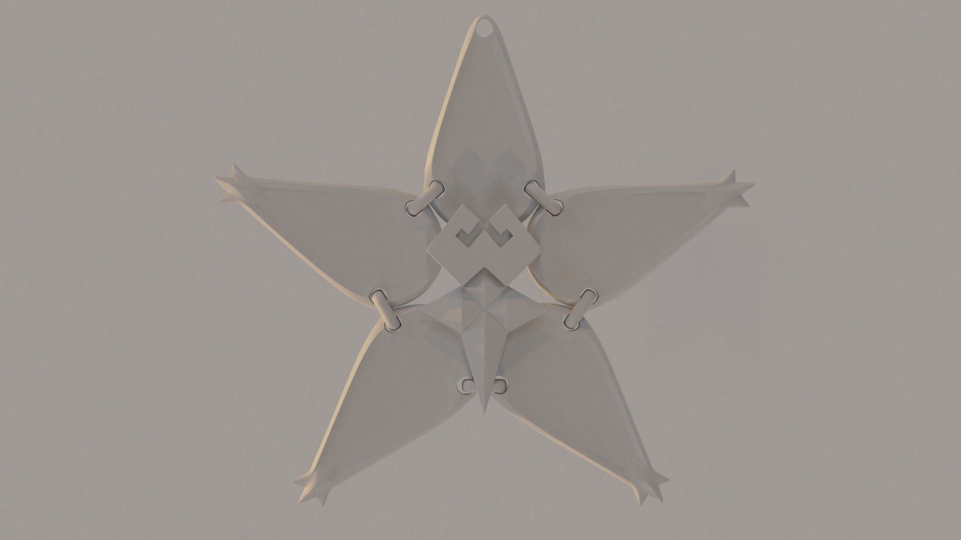 Kingdom Hearts - Aqua Wayfinder 3D model 3D printable | CGTrader