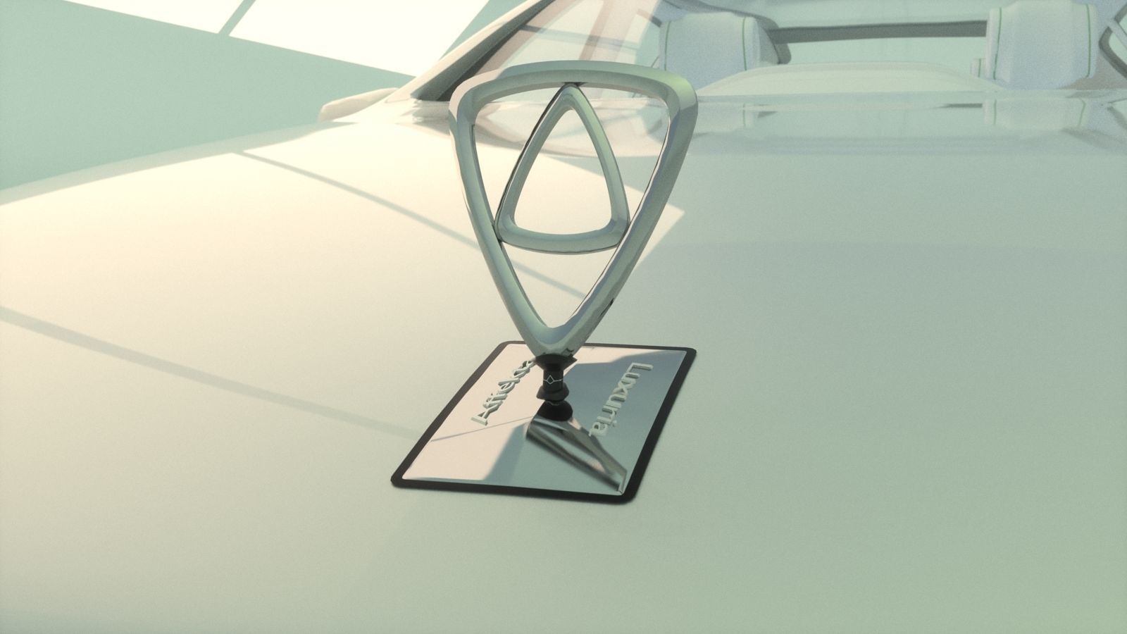 Affekta X-Luxuria BEST FUTURISTIC DESIGN cyberpunk concept car 3D model_4