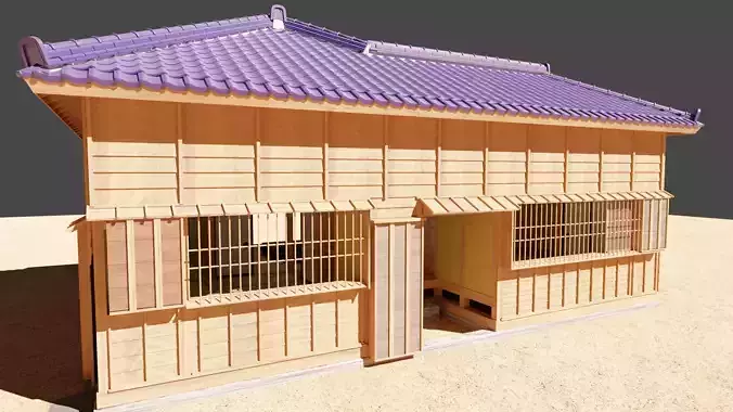 Japanese standard house in early 20 century