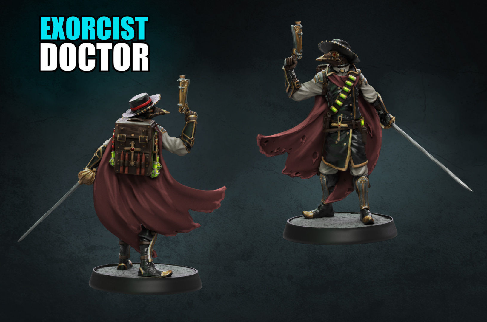 Undead Monastery - Characters 3D print model_4