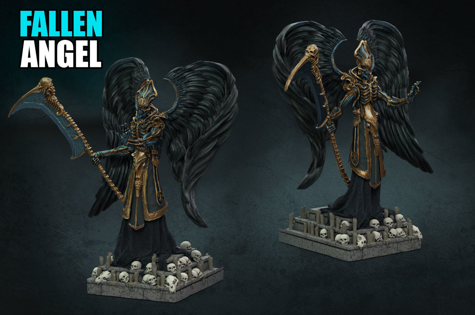 Undead Monastery - Characters 3D print model_8