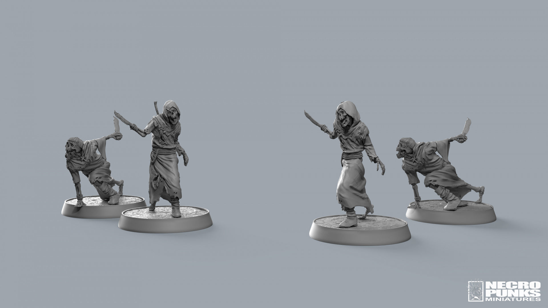 Undead Monastery - Characters 3D print model_14