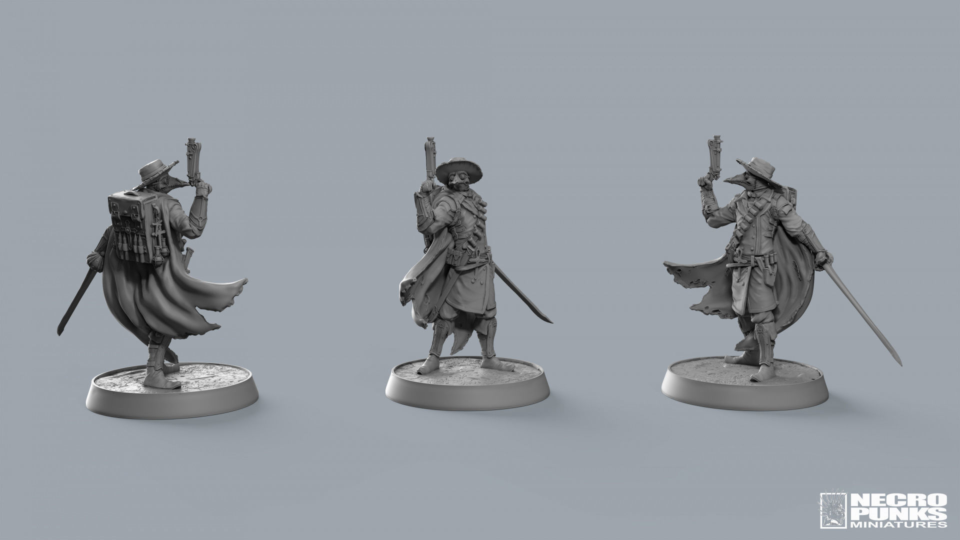Undead Monastery - Characters 3D print model_12