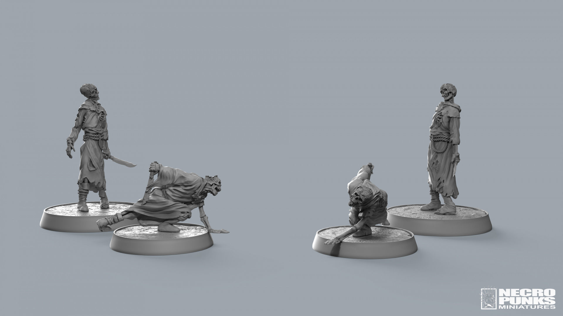 Undead Monastery - Characters 3D print model_15
