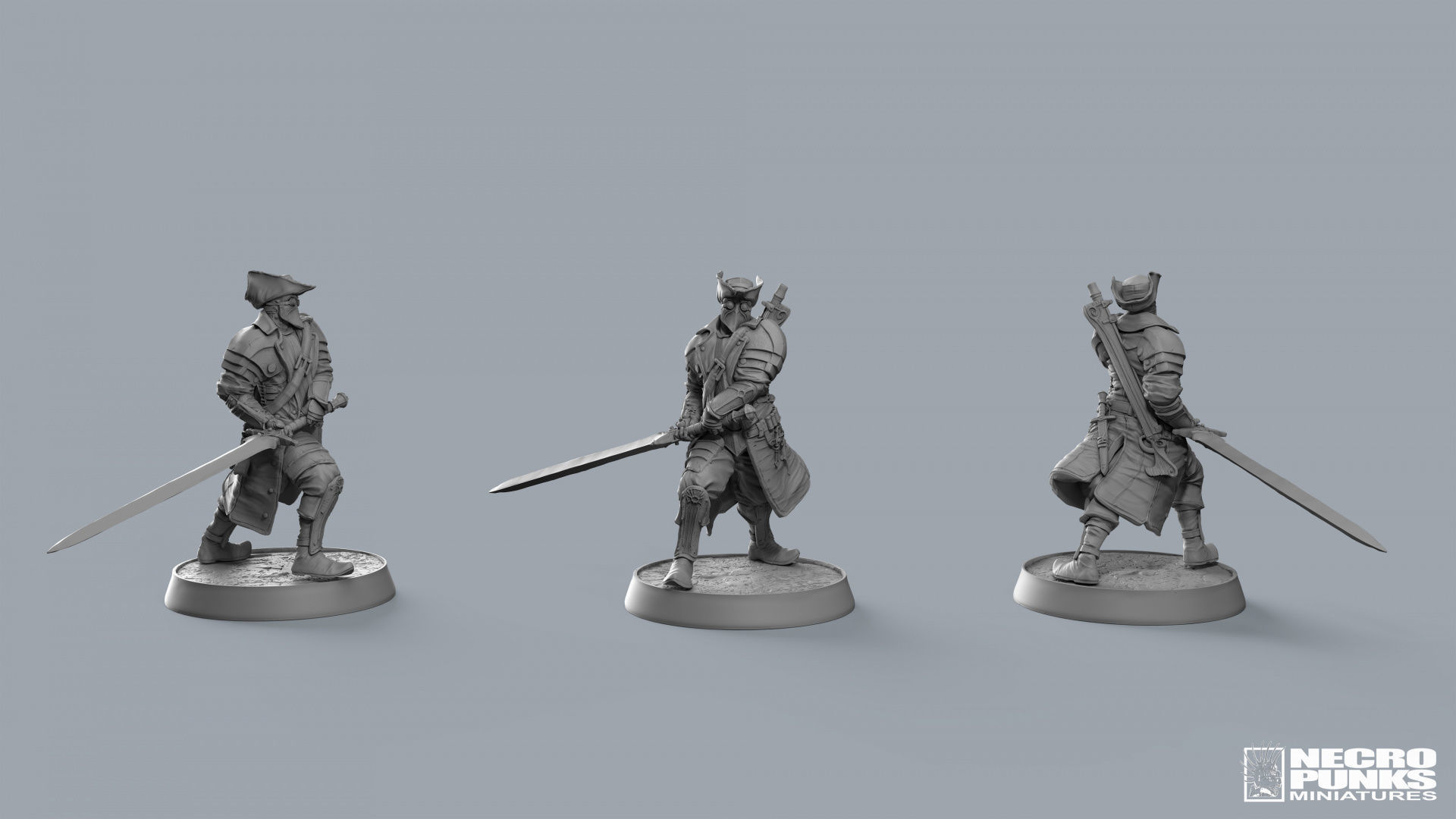 Undead Monastery - Characters 3D print model_11