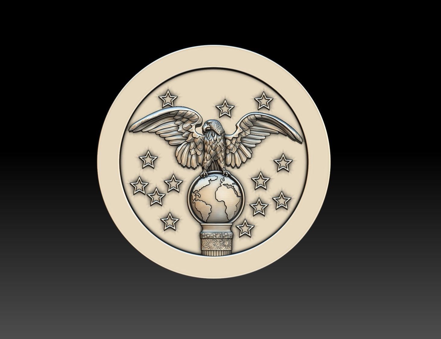 House of Representatives 3D print model_4