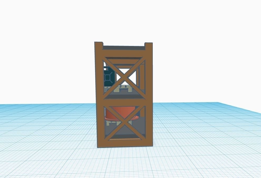 pallet systems support Scale h0 1-87 3D print model_4