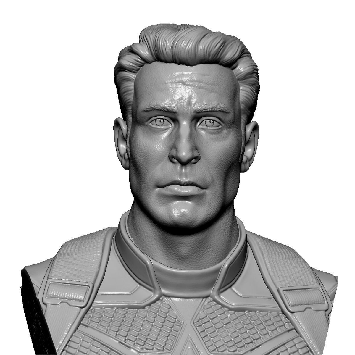 Captain America Steve Rogers STL for 3Dprint 3D print model_15