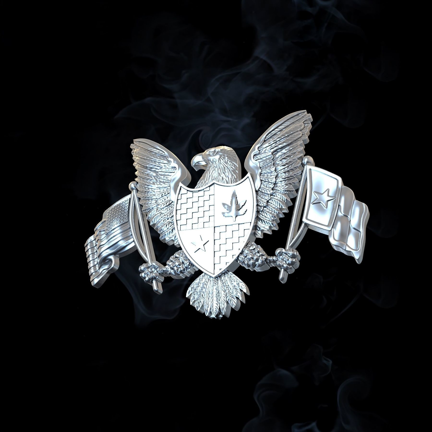 Texas Logos 3D print model_2