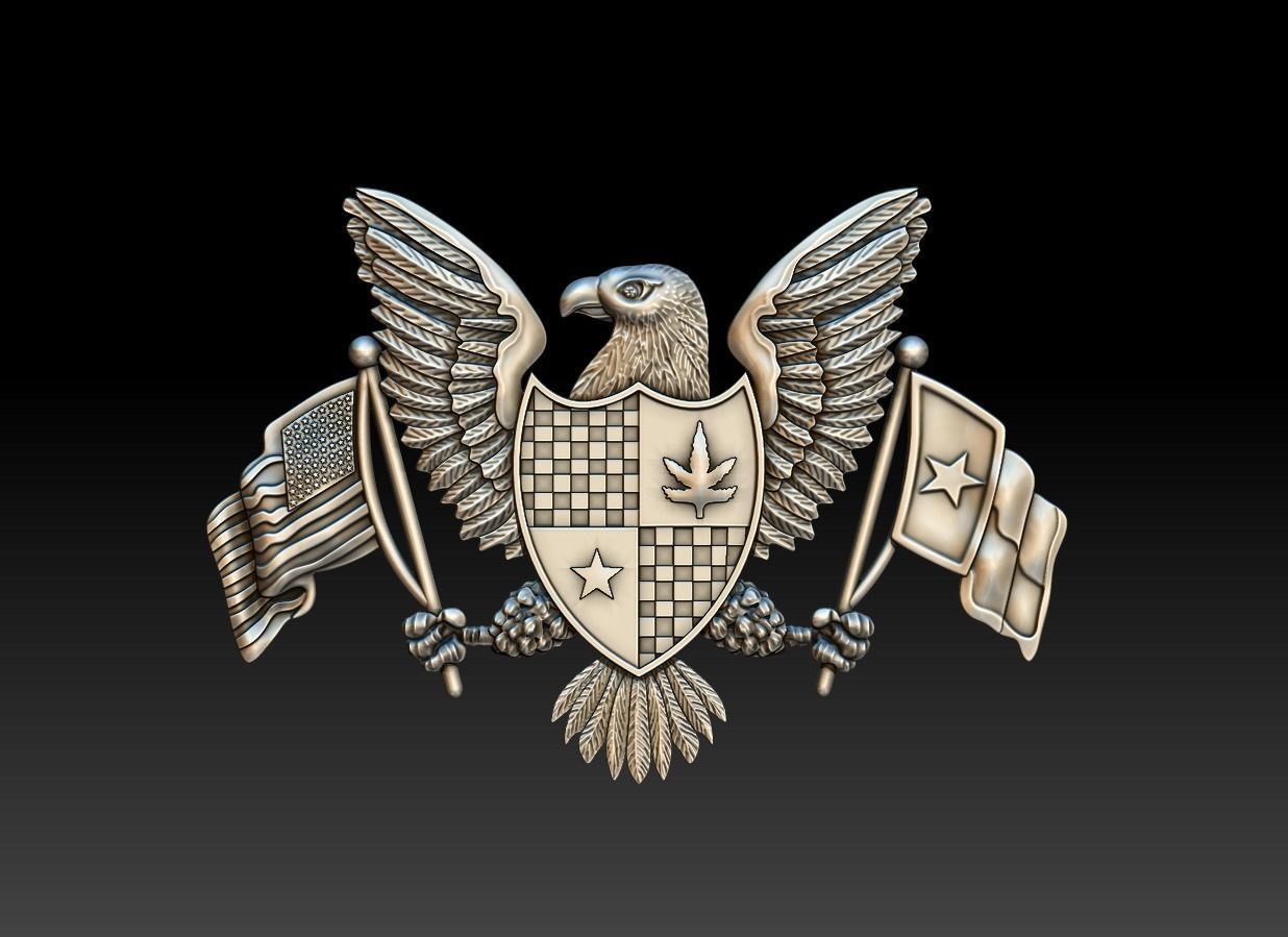 Texas Logos 3D print model_3